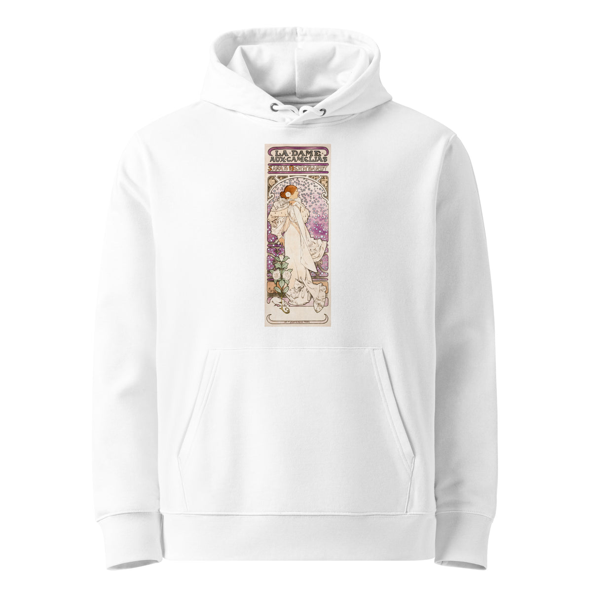 White Hoodie La Dame Aux Camelias Sarah Bernhardt Premium