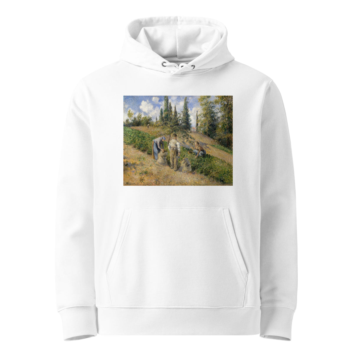 White Hoodie The Harvest Pontoise Premium