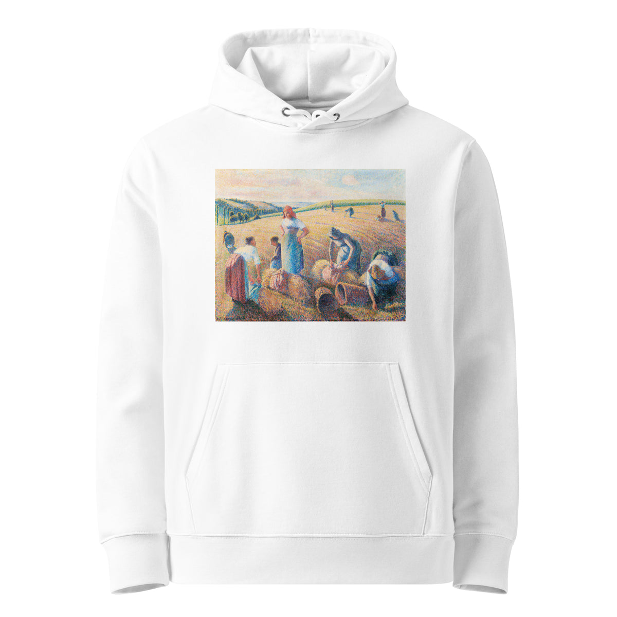 White Hoodie The Gleaners Painting In High Resolution Premium