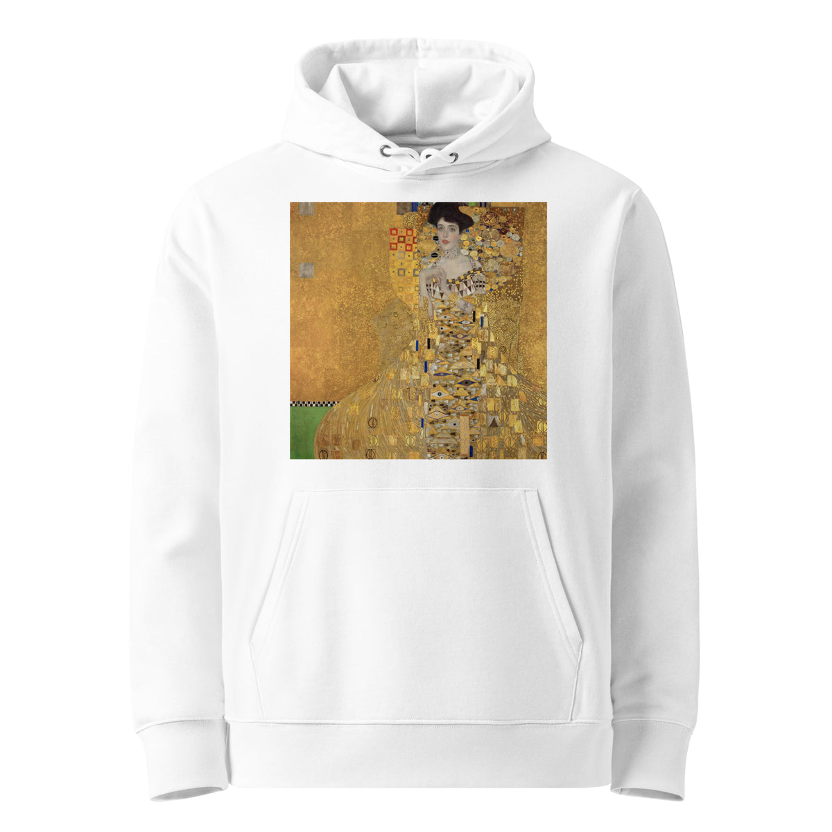 White Hoodie Gustav Klimt Portrait Of Adele Bloch-Bauer I Famous Painting Premium