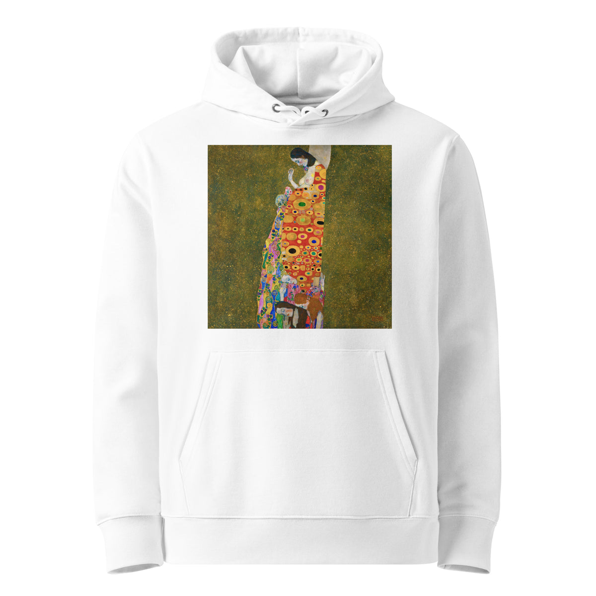 White Hoodie Gustav Klimt Hope II Famous Painting Premium