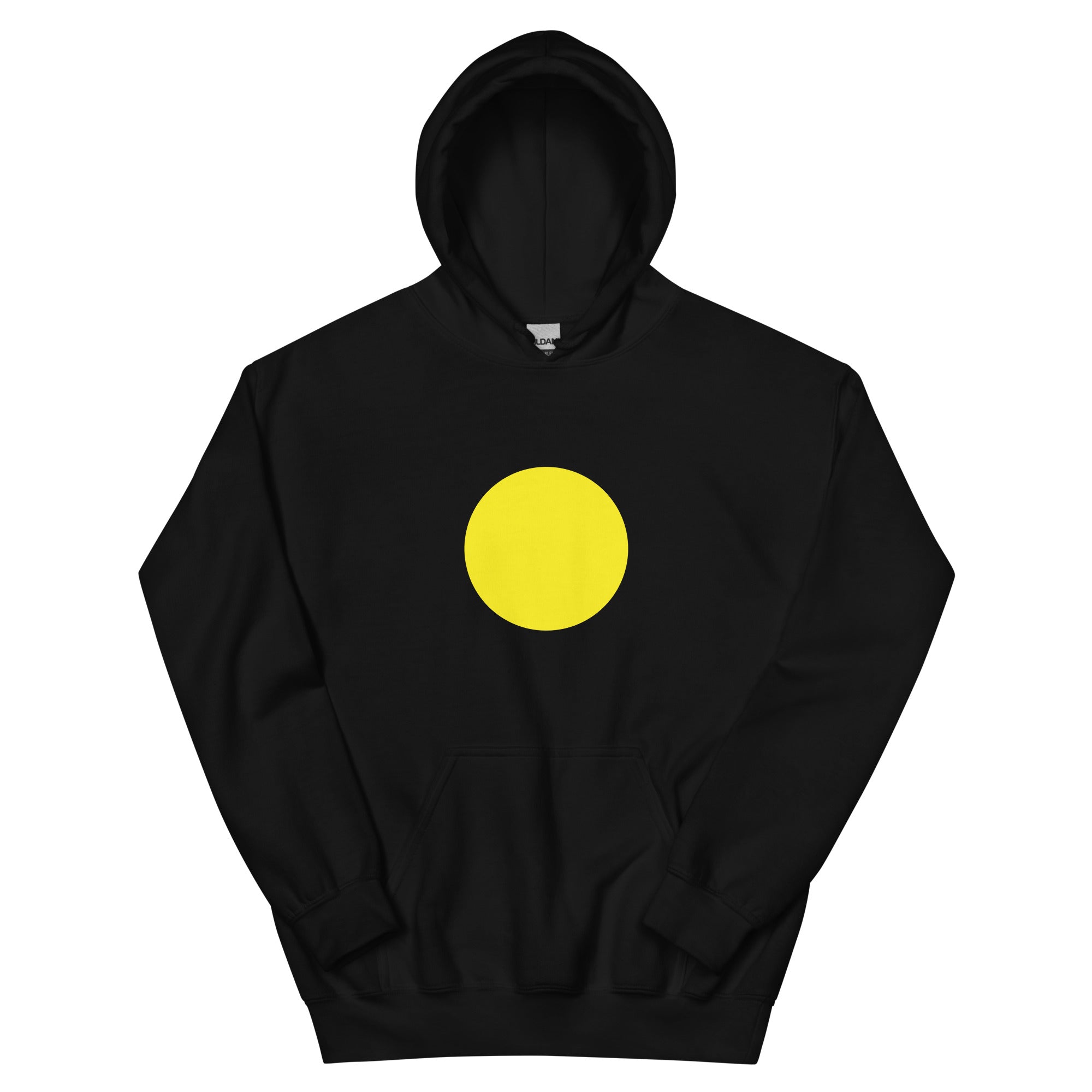Black Hoodie Delete Design Essential