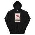 Black Hoodie Pink Flamingo - John James Audubon 1827 Essential