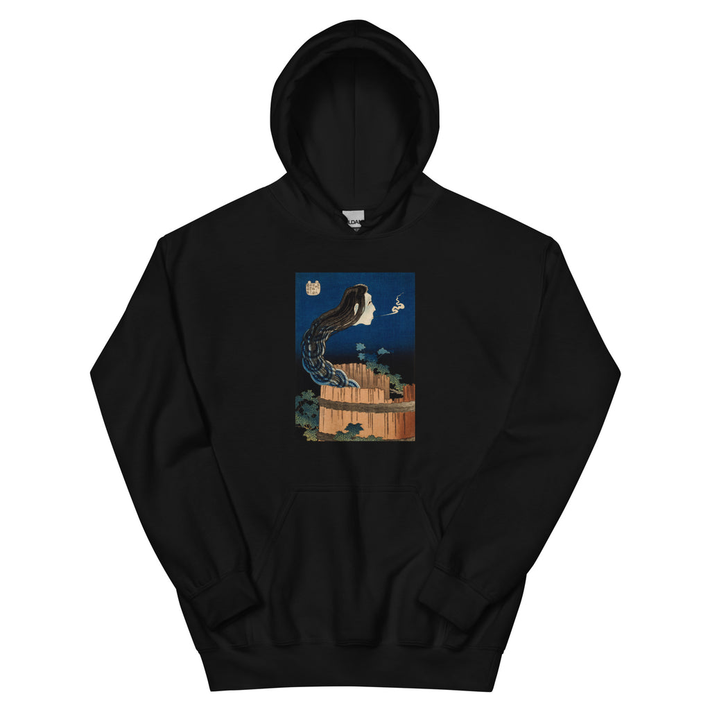 Black Hoodie The Plate Mansion - Katsushika Hokusai 1760 Essential