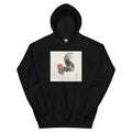 Black Hoodie Chicken And Cock - Ohara Koson 1900 Essential
