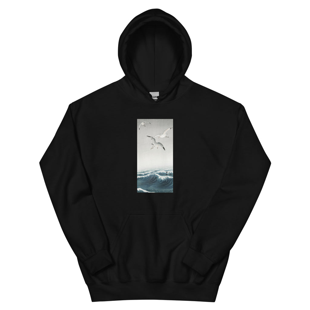 Black Hoodie Three Seagulls - Ohara Koson 1900 Essential