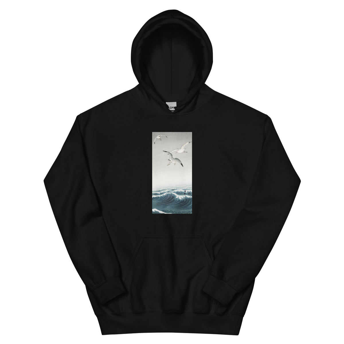 Black Hoodie Three Seagulls - Ohara Koson 1900 Essential
