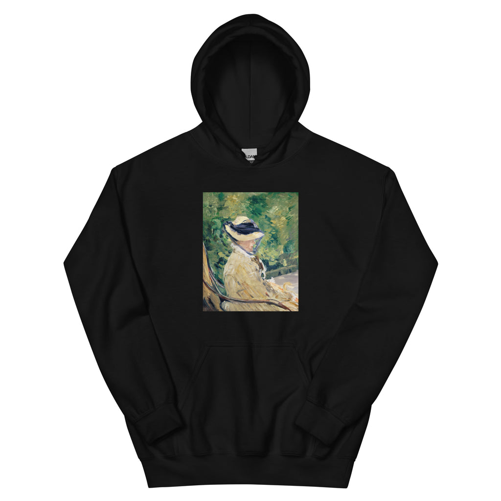 Black Hoodie Madame Manet Suzanne Leenhoff 1830 1906 At Bellevue Painting In High Resolution Essential