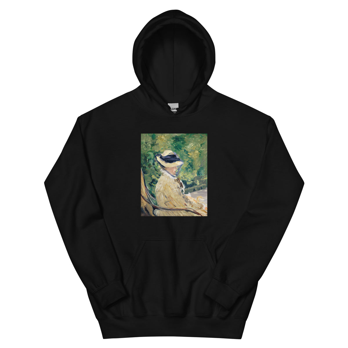 Black Hoodie Madame Manet Suzanne Leenhoff 1830 1906 At Bellevue Painting In High Resolution Essential