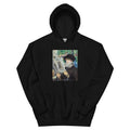 Black Hoodie Woman Reading Painting In High Resolution Essential
