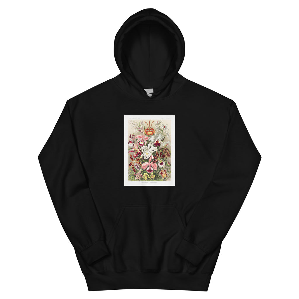 Black Hoodie Orchideae Denusblumen A Giltsch Gem Essential