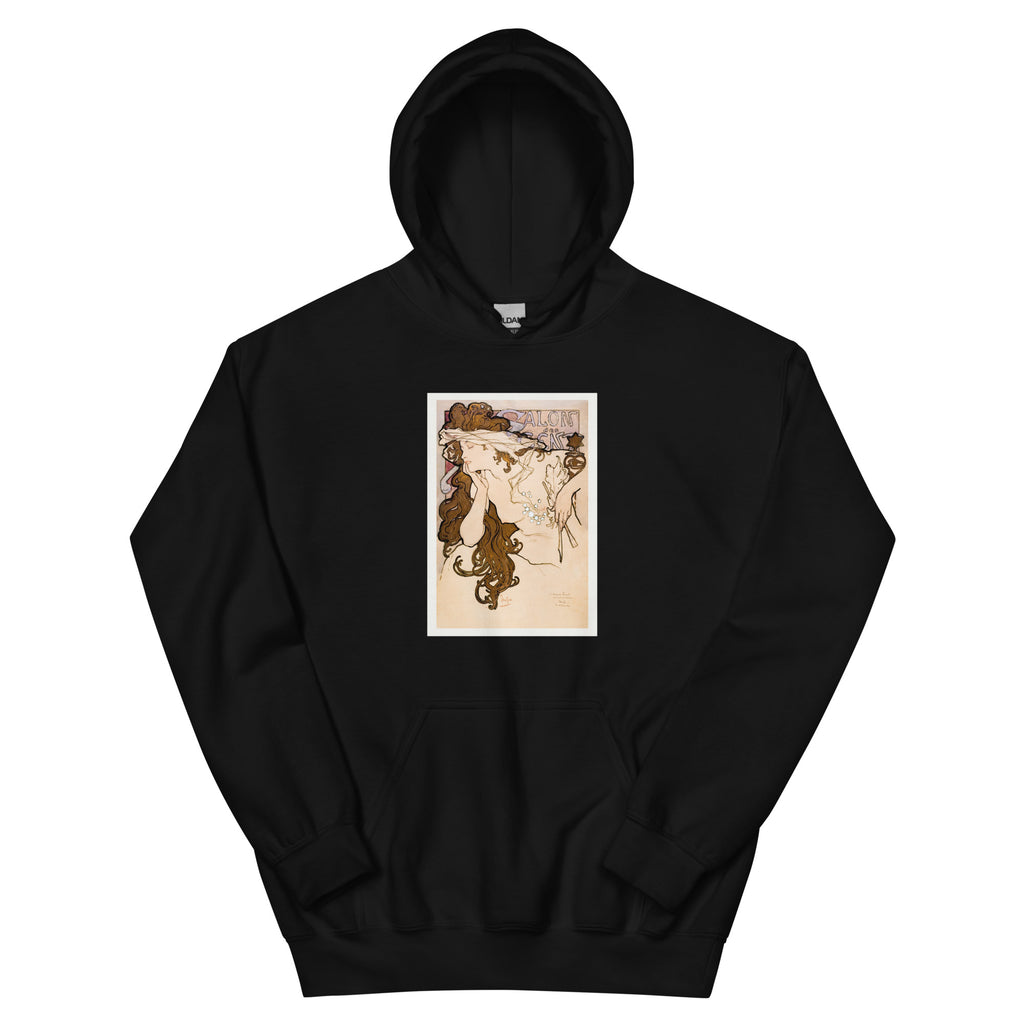 Black Hoodie Salon Des Cent Poster Essential