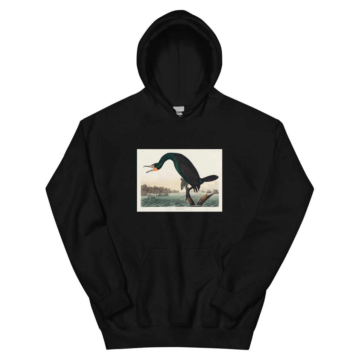 Black Hoodie Florida Cormorant Essential
