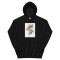 Black Hoodie Rosa Gallica Pontiana Also Known As Bridge Rose Essential