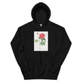 Black Hoodie French Rose Also Known As Ordinary Provins Rosebush Rosa Galluca Offuenalis Essential