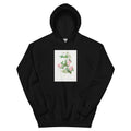 Black Hoodie Flesh-Pink Multiflora Rosa Multiflora Carnea Essential