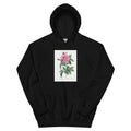 Black Hoodie Gallic Rose Rosa Gallica Regalis Essential