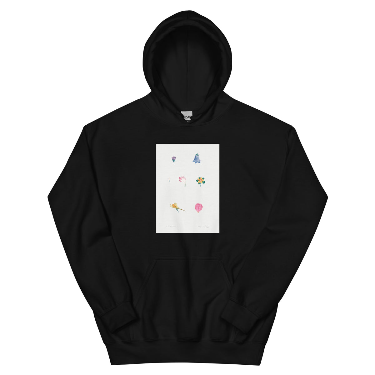 Black Hoodie Flower Set Redoute 1759 II Essential