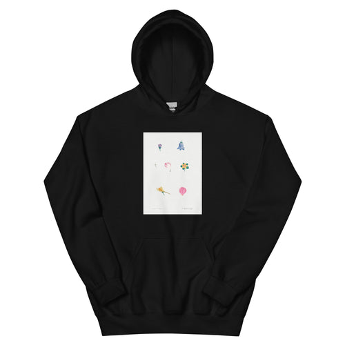 Black Hoodie Flower Set Redoute 1759 II Essential