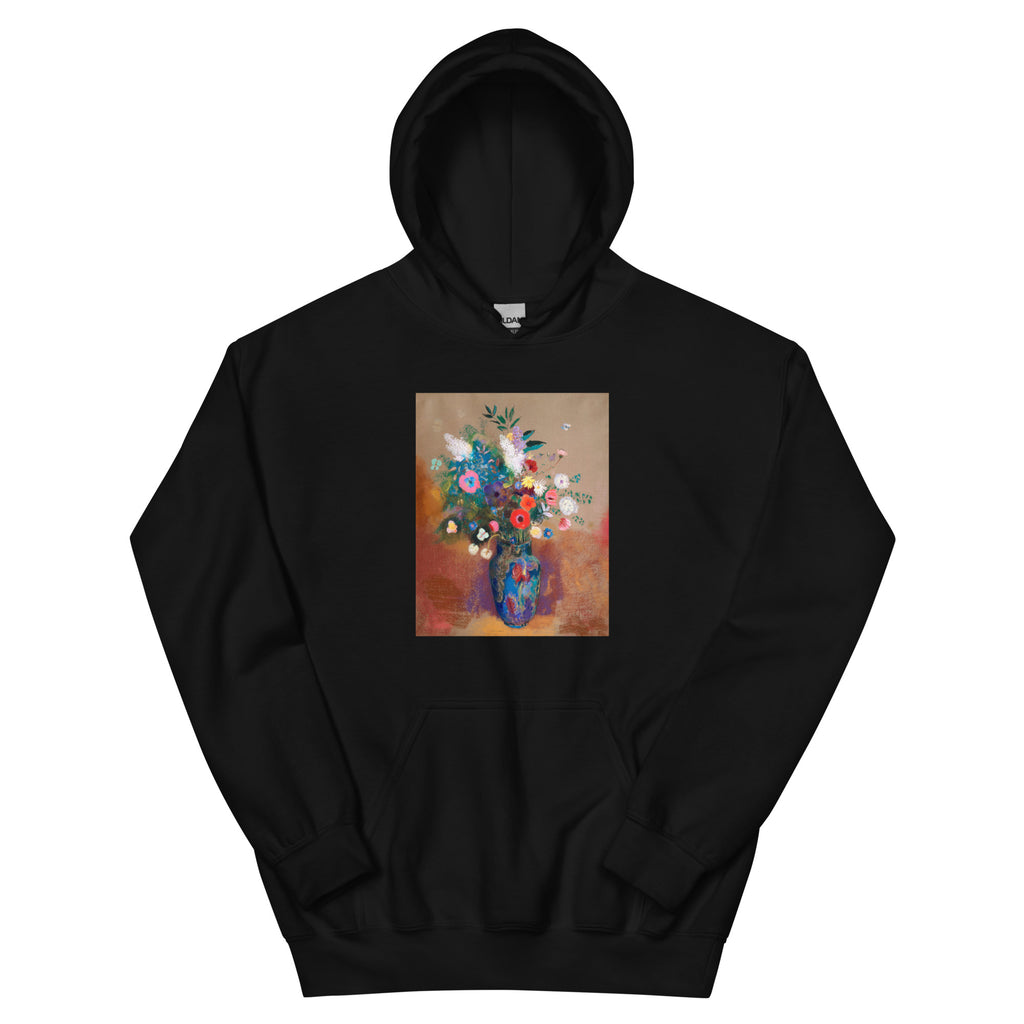 Black Hoodie Bouquet Of Flowers 1900 1905 Essential