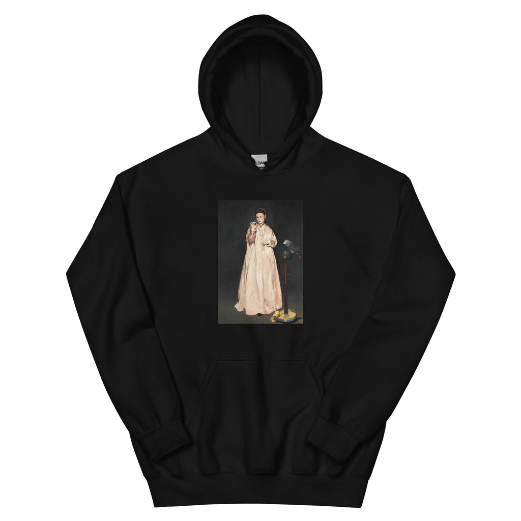Black Hoodie Young Lady In 1866 Painting In High Resolution Essential