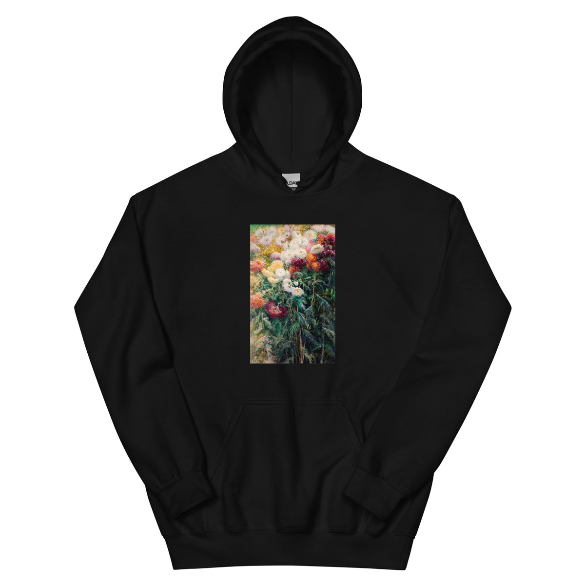 Black Hoodie Chrysanthemums In The Garden At Petit Gennevilliers Painting In High Resolution Essential