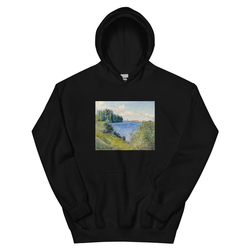 Black Hoodie The Seine At Argenteuil Painting In High Resolution Essential