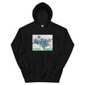 Black Hoodie Vincent Van Gogh S Irises Essential