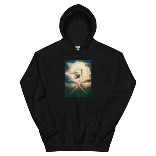 Black Hoodie Ancient Of Days Setting A Compass To The Earth Illustration - William Blake 1794 Essential