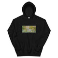 Black Hoodie Water Lilies Essential