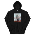 Black Hoodie Chrysanthemums Essential