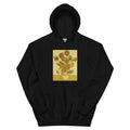 Black Hoodie Vincent Van Gogh S Sunflowers Famous Still Life Painting Essential