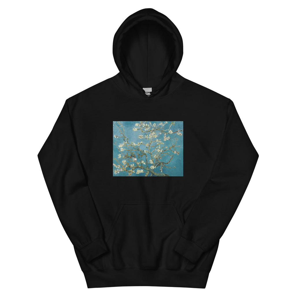 Black Hoodie Vincent Van Gogh S Almond Blossom Famous Painting Essential