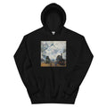 Black Hoodie Claude Monet S Arrival Of The Normandy Train Famous Painting Essential