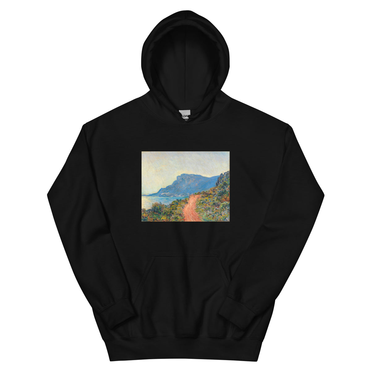 Black Hoodie La Corniche Near Monaco Essential