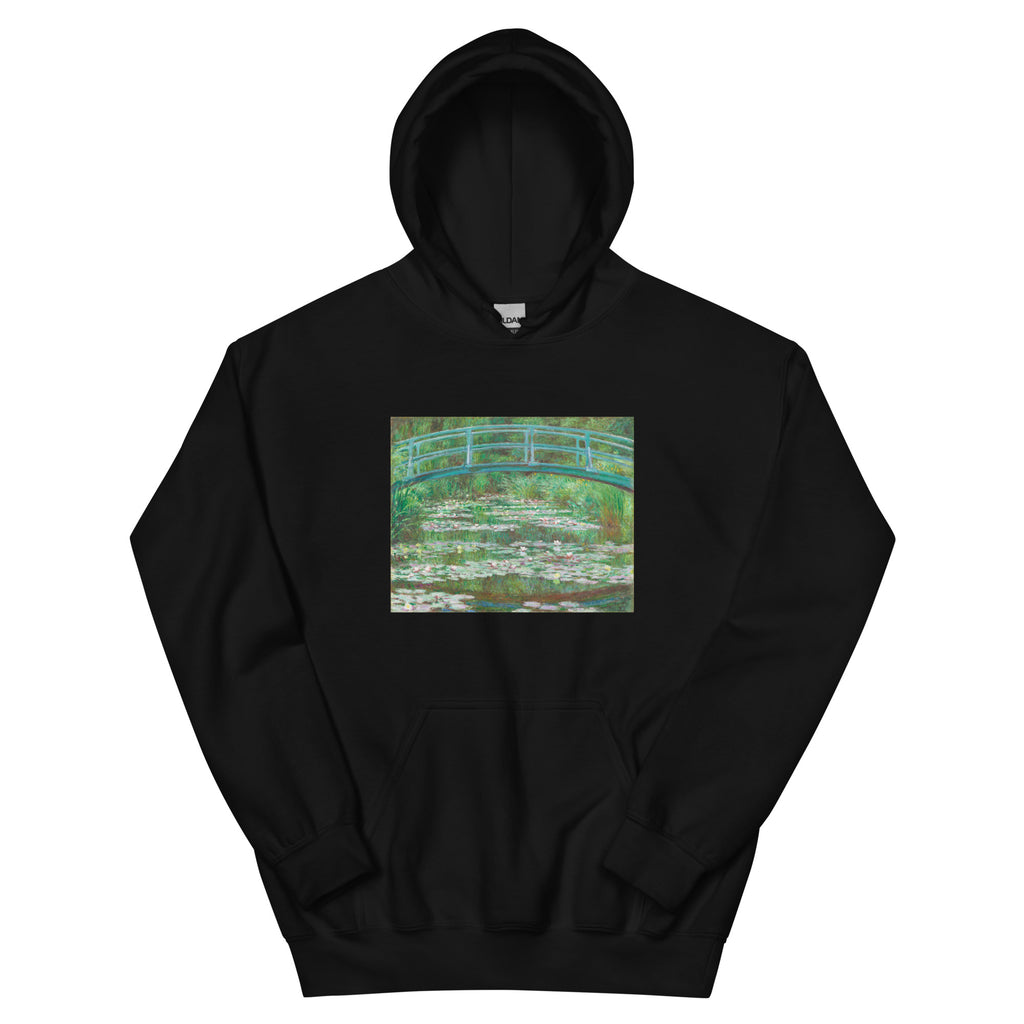 Black Hoodie The Japanese Footbridge Essential