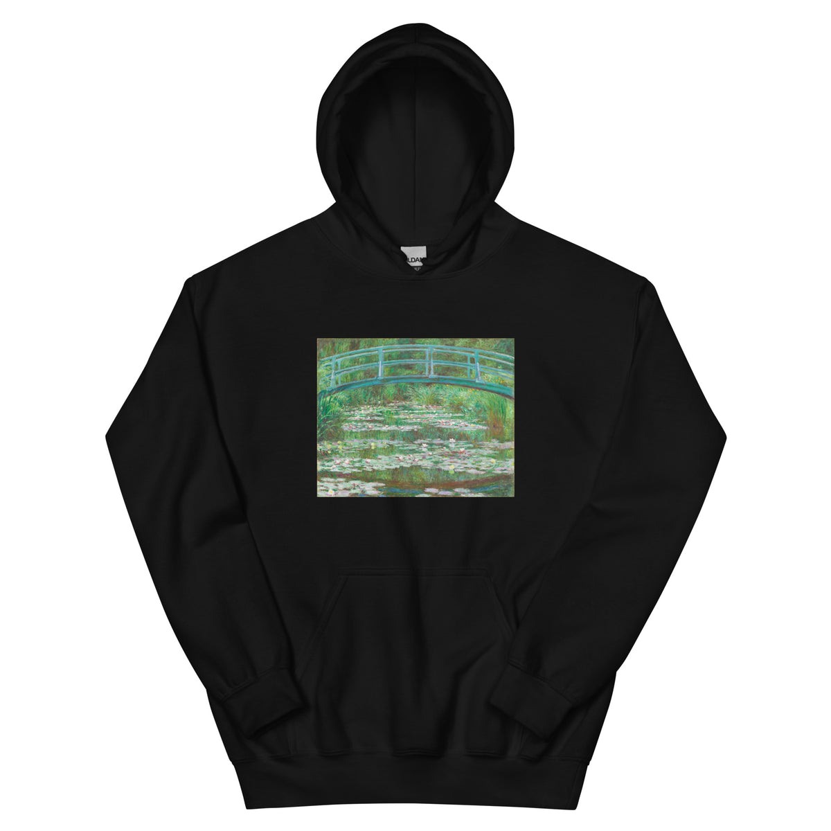 Black Hoodie The Japanese Footbridge Essential