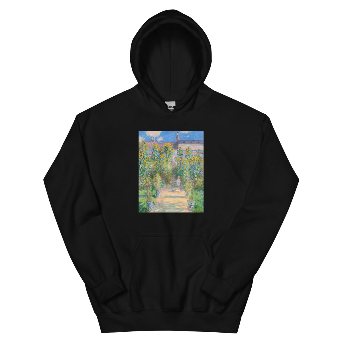 Black Hoodie The Artist S Garden At Vetheuil Essential
