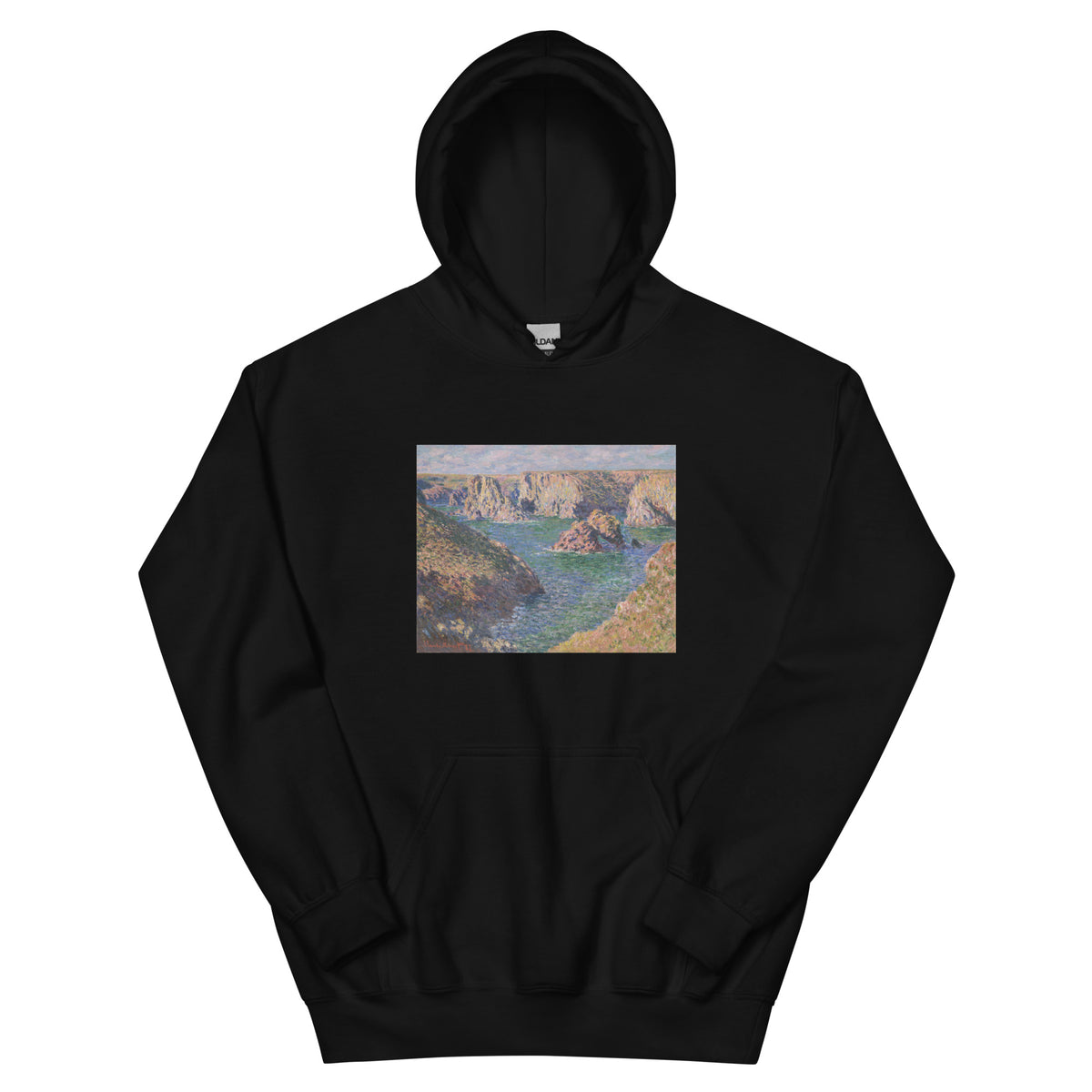 Black Hoodie Port-Domois Belle-Isle Essential