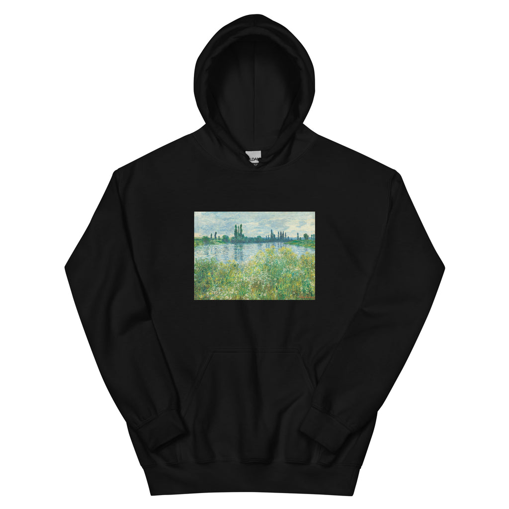 Black Hoodie Banks Of The Seine Vetheuil Essential