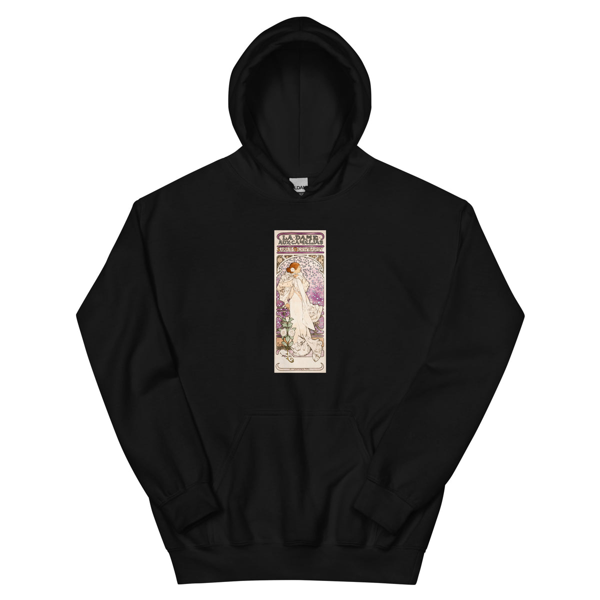 Black Hoodie La Dame Aux Camelias Sarah Bernhardt Essential