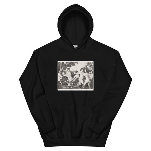 Black Hoodie Bathers Wrestling Essential