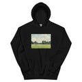 Black Hoodie Hampton Court Green Essential