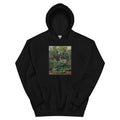 Black Hoodie A Rose Garden Essential