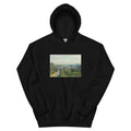 Black Hoodie View Of Saint-Ouen-L Aumone Essential