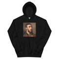 Black Hoodie Self-Portrait Painting In High Resolution Essential