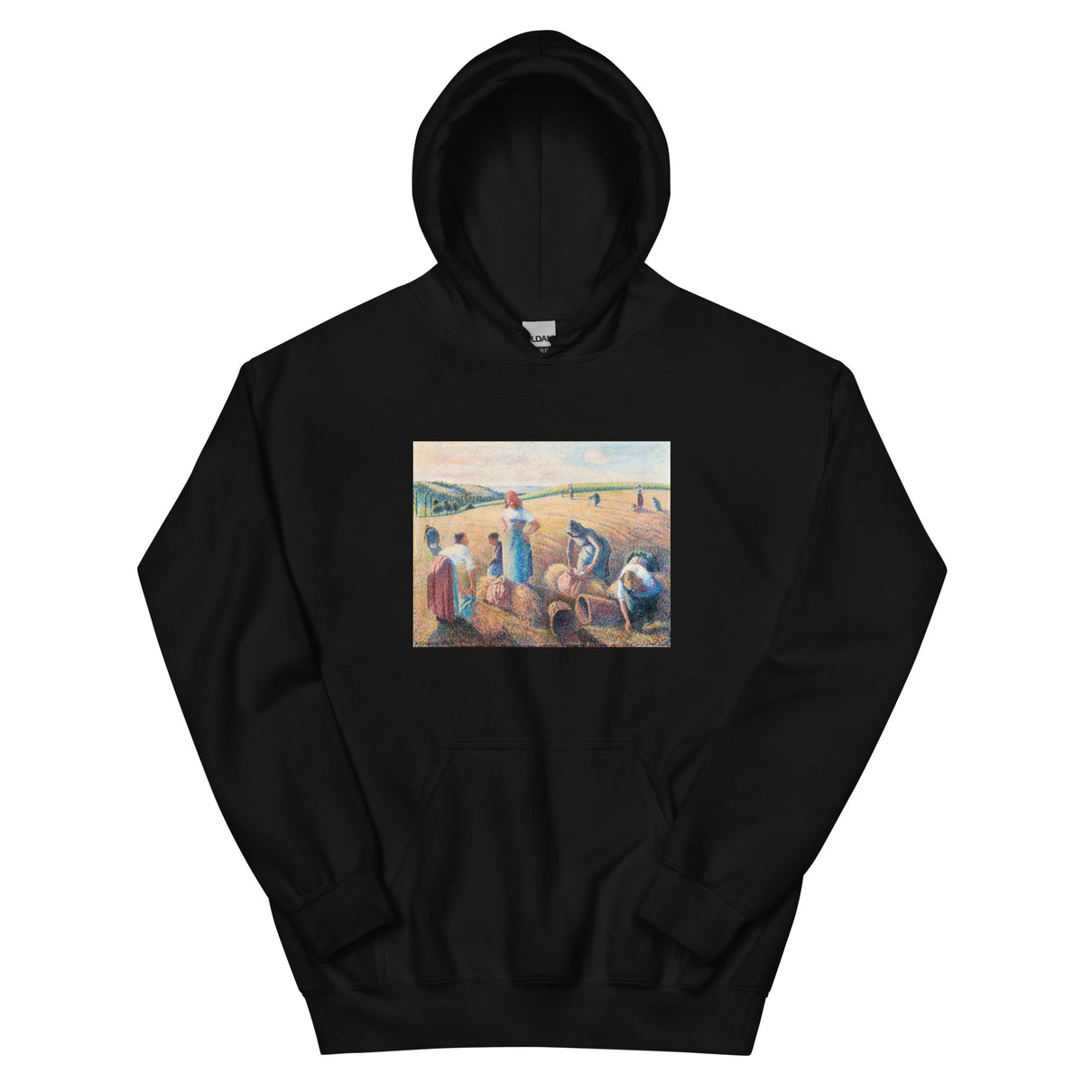 Black Hoodie The Gleaners Painting In High Resolution Essential