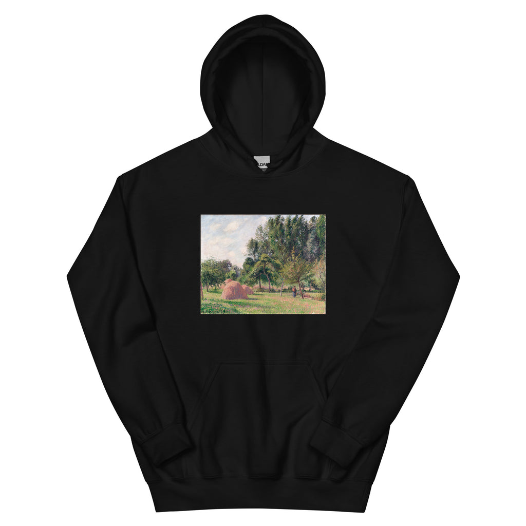 Black Hoodie Haystacks Morning Eragny Essential