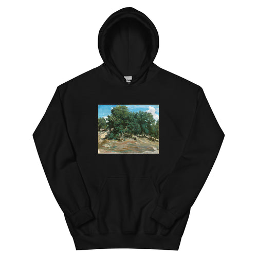 Black Hoodie Fontainebleau Oak Trees At Bas-Breau 1832 Or 1833 Essential