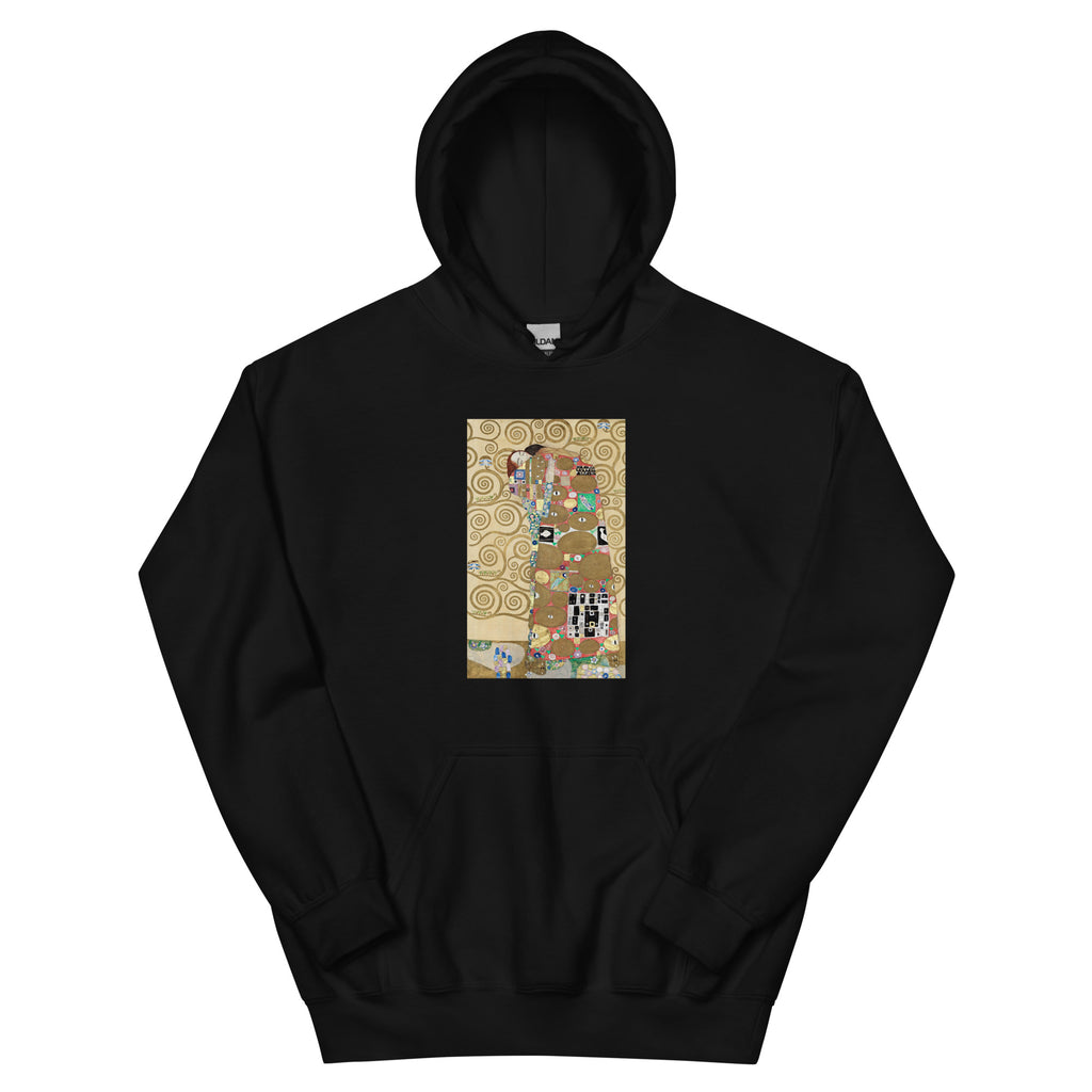 Black Hoodie Gustav Klimt Fulfillment Famous Painting Essential